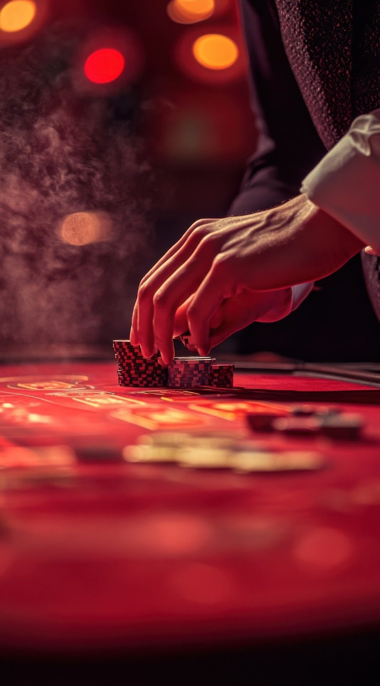 Antarmuka ongwin iOS Web di Safari dengan menu pasaran sepak bola dan live-dealer